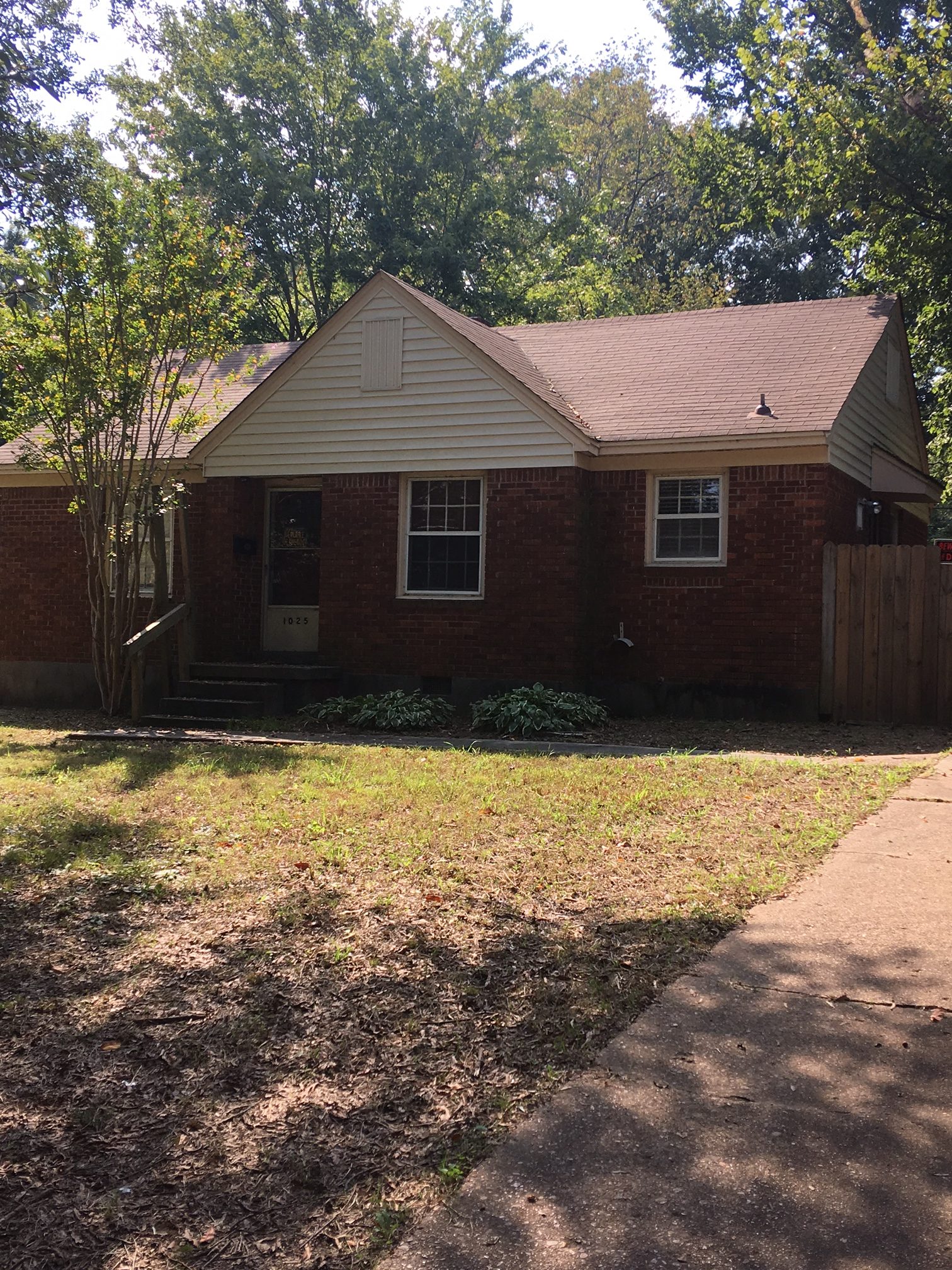 All Brick Berclair Home Across From Park!